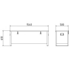 Aluminum transport box