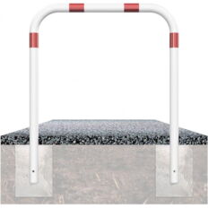 Hoop of steel tube#Ø 60 x 2,5 mm#without cross bar#for casting in concrete