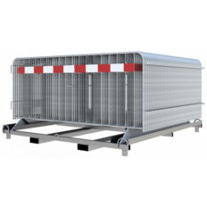 SET#with 50 crowd barrier type E#with and without touch bar