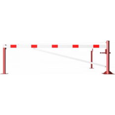 Swing barrier#with bracing tube and#pull rope reinforcement