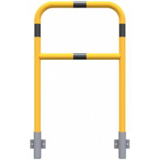 Hoop of steel tube#Ø 48 x 2,5 mm#with cross bar#for wall-mounting