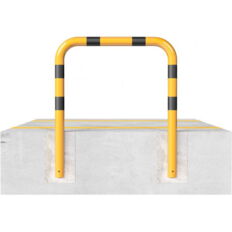 Anti-nudge hoop#steel tube Ø 76 mm#yellow / black