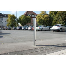 Stainless steel post#Ø 89 mm