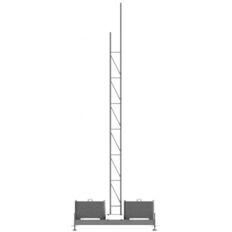 Set up device #for lattice tower