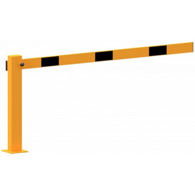 Compact hand barrier #with fixed support post