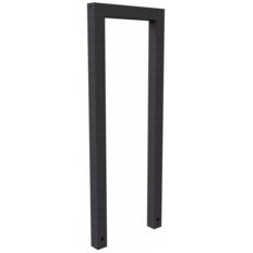 Lean-on hoop made of steel tube#Square tube 60 x 60 mm