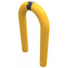 Anti-nudge hoop#steel tube Ø 76 mm#yellow / black