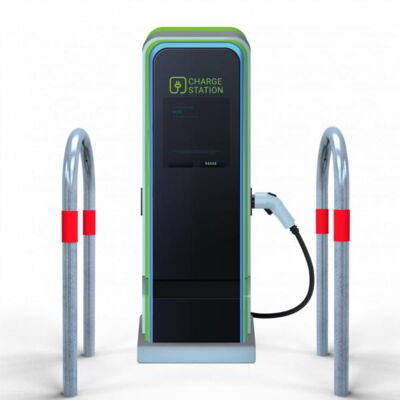 Barrier bracket #as e-charging station protection