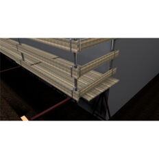 Folding trestle,System trestle,Folding trestle system,Trestle,Folding trestle system FS1200, Trestle for scaffolding, Folding trestle, Plasterer's trestle,Painter's trestle