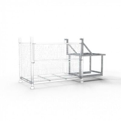 Transport basket #for 44 flat panels