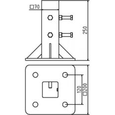 Adaptation for#concrete fixture