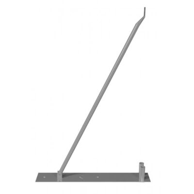 Mobile fence support strut #incl. base plate