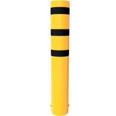 Bollard #steel tube Ø 323 x 5,0 mm#yellow / black