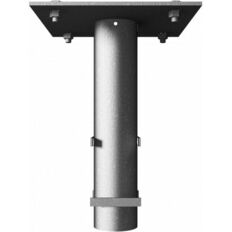 Ground socket with ground anchor plate for main support