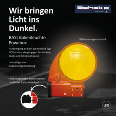 Signal light for traffic panels #acc. TL#POWERNOX