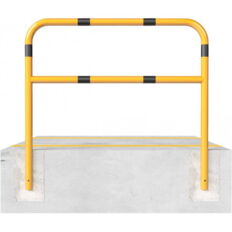 Protective bar made of steel tubing#Ø 60 x 2.5 mm#with crossbar