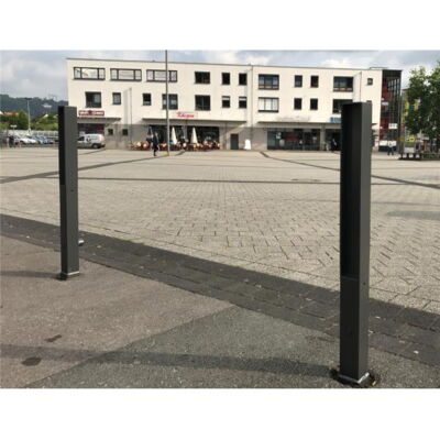 Ornamental bollard#square steel tube 70 x 70 mm#series 4073B