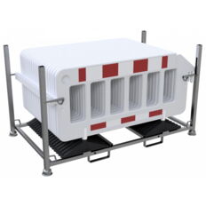 SET#with 20 barrier grids#on storage and transport crossbar