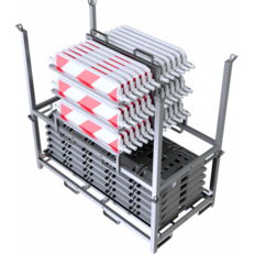 Storage and transport pallet#for 30 base plates