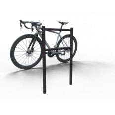 Bicycle lean-on hoop#with flat or ball head