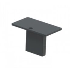 Cover#for flat steel lean-to brackets #and square lean-to hangers