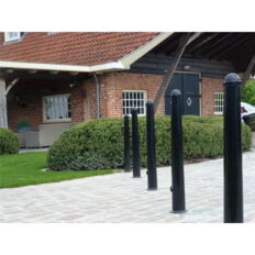 Ornamental bollard#steel tube Ø 168 / 96 mm